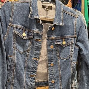 Missguided Blue Denim Jean Jacket